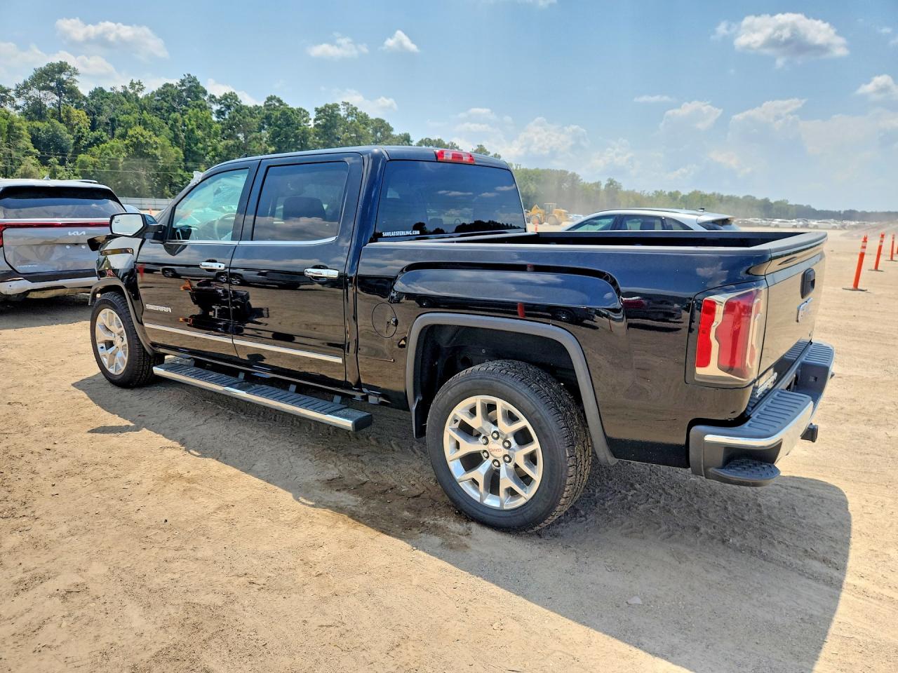 2017 Gmc Sierra C1500 Slt Black vin: 3GTP1NECXHG203741