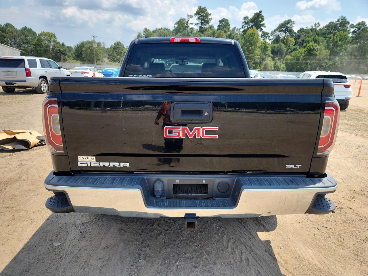 2017 Gmc Sierra C1500 Slt Black vin: 3GTP1NECXHG203741