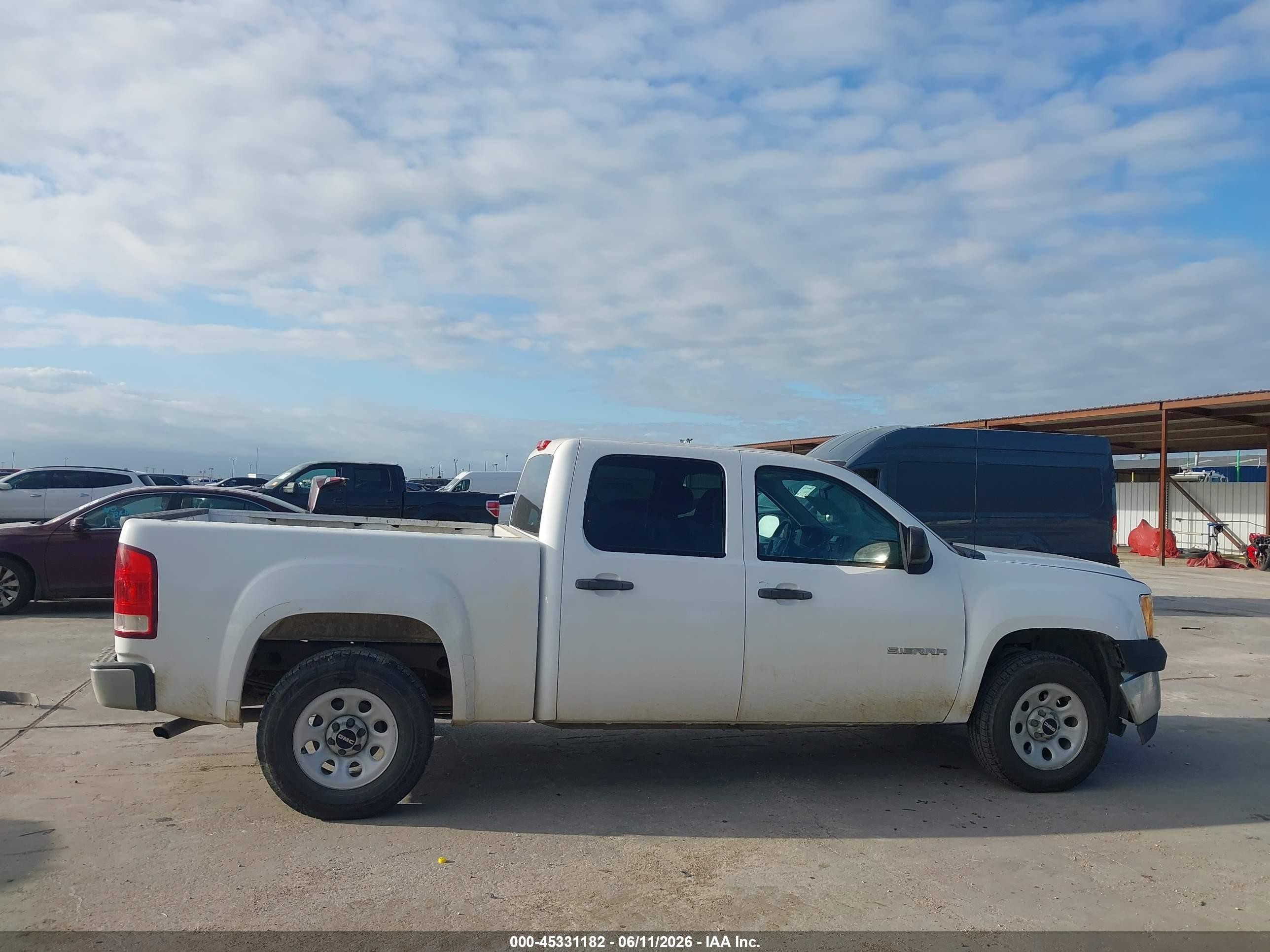 2012 Gmc Sierra 1500 Work Truck White vin: 3GTP1TEA0CG161298