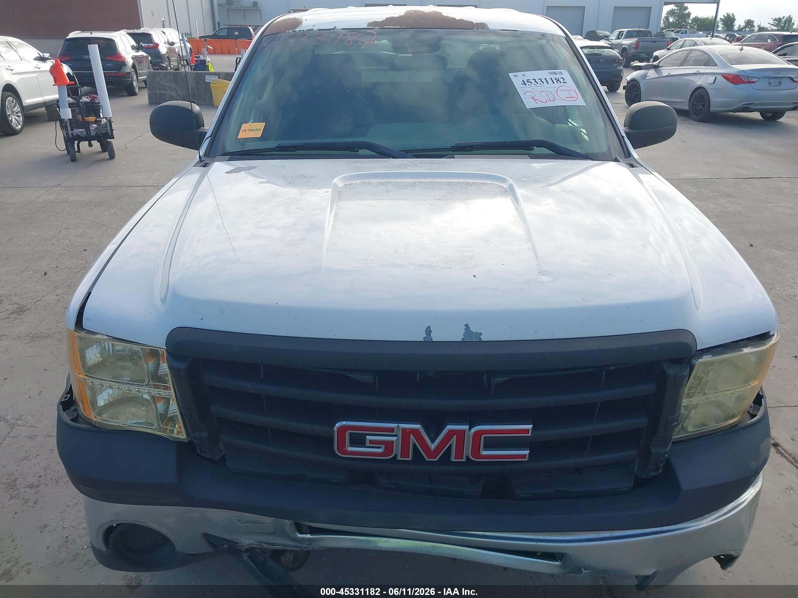 2012 Gmc Sierra 1500 Work Truck White vin: 3GTP1TEA0CG161298