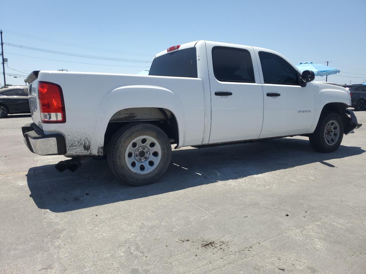 2012 Gmc Sierra C1500 White vin: 3GTP1TEA6CG218913