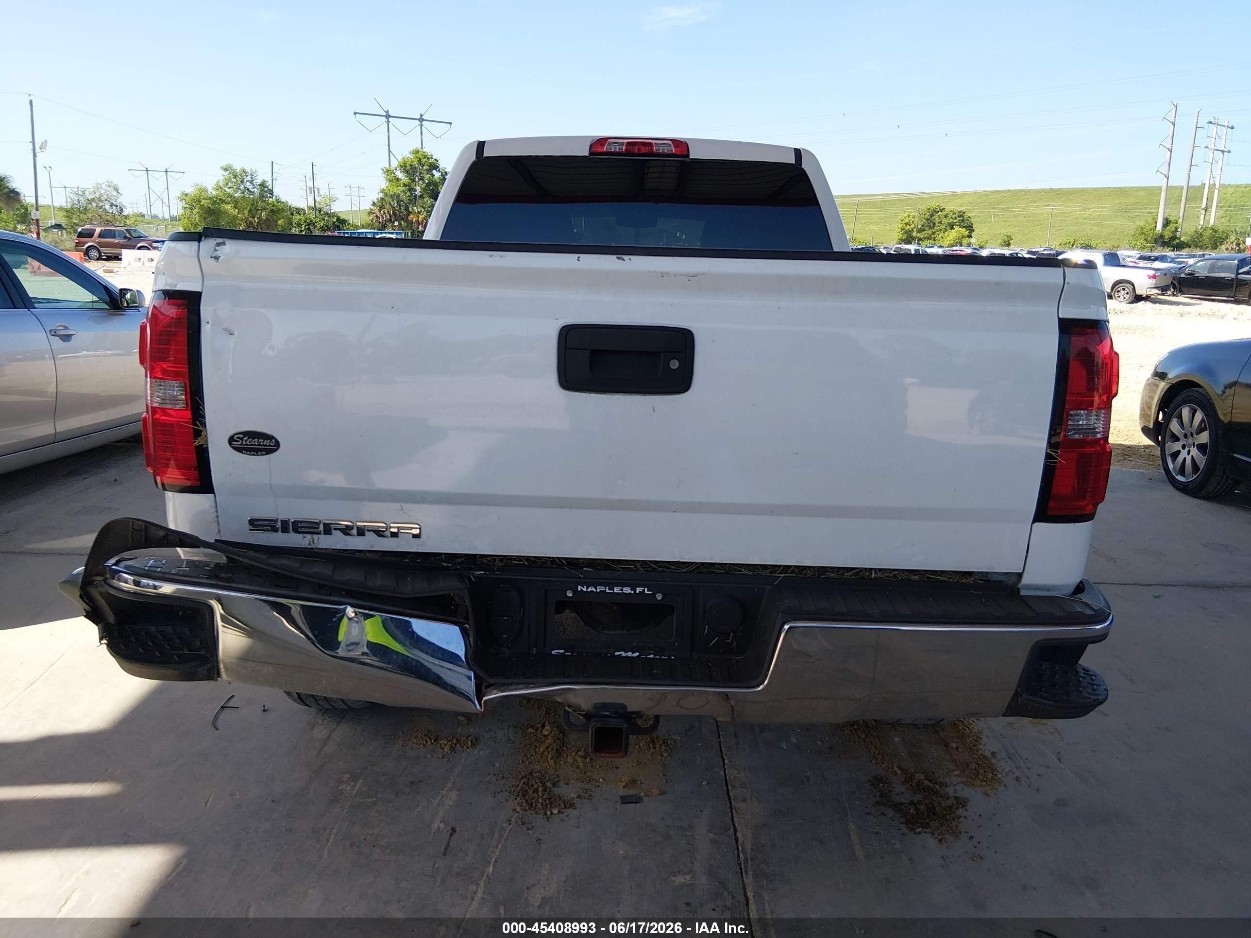 2014 Gmc Sierra 1500   Белый vin: 3GTP1TEC9EG137246