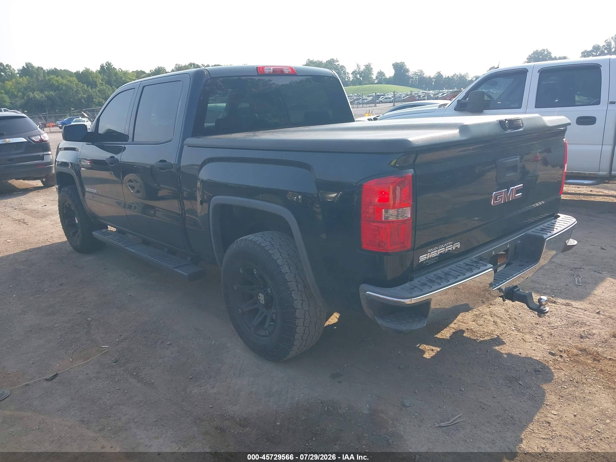 2014 Gmc Sierra 1500   Черный vin: 3GTP1TEH1EG271356