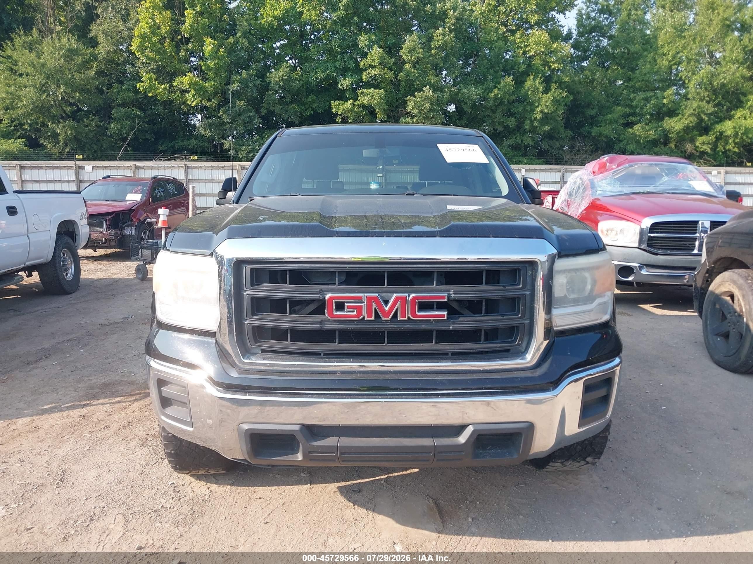 2014 Gmc Sierra 1500   Черный vin: 3GTP1TEH1EG271356