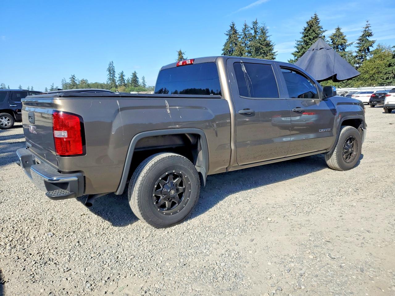 2015 Gmc Sierra C1500 Коричневый vin: 3GTP1TEH5FG163985