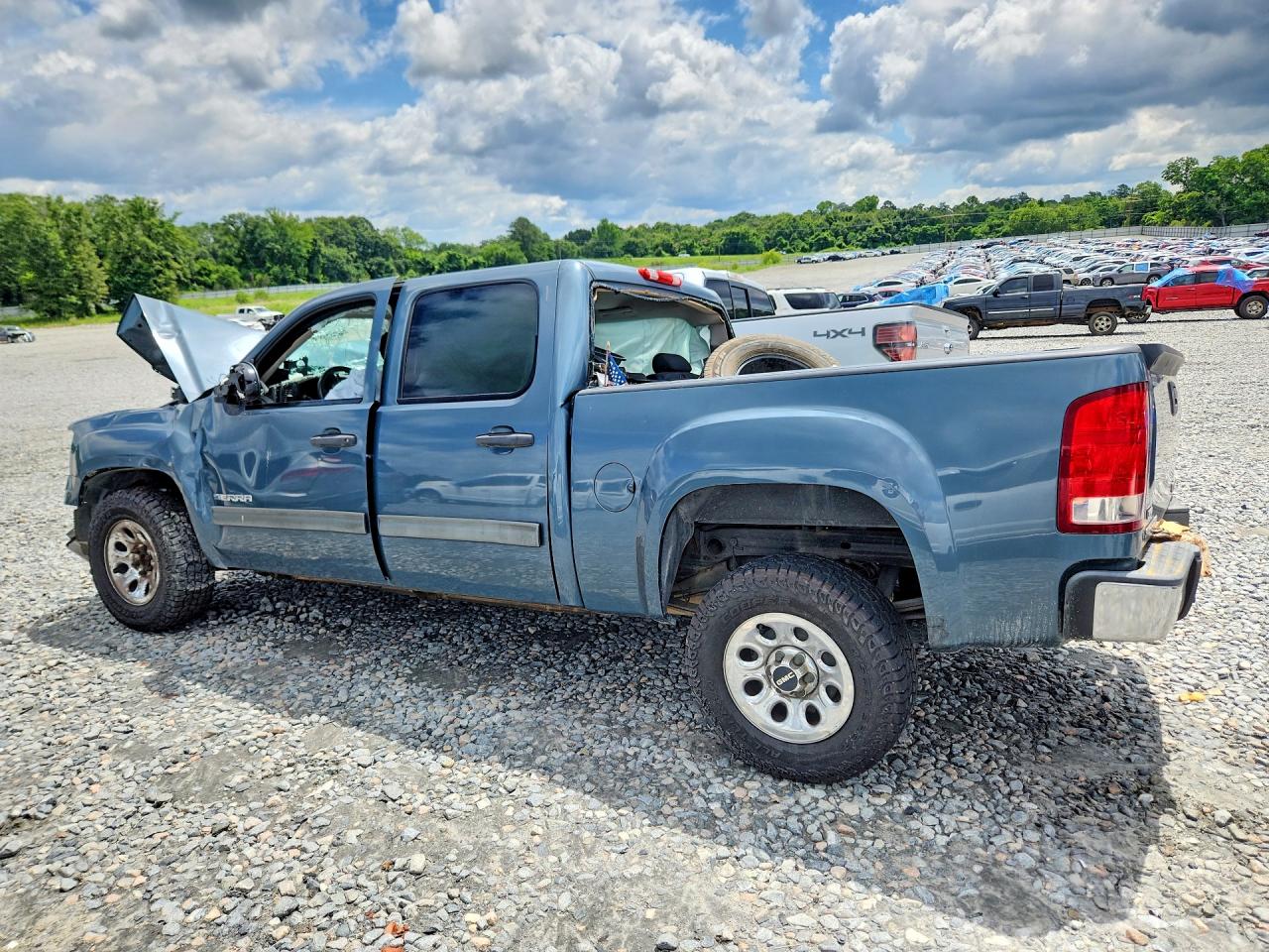 2012 Gmc Sierra C1500 Sl Blue vin: 3GTP1UEA0CG147150