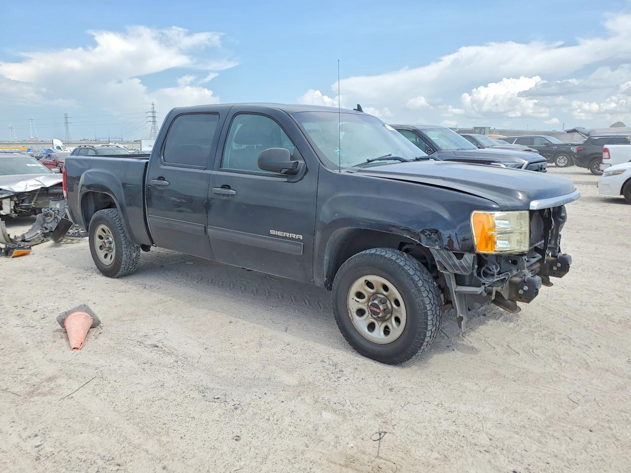 2012 Gmc Sierra C1500 Sl Black vin: 3GTP1UEA0CG309214