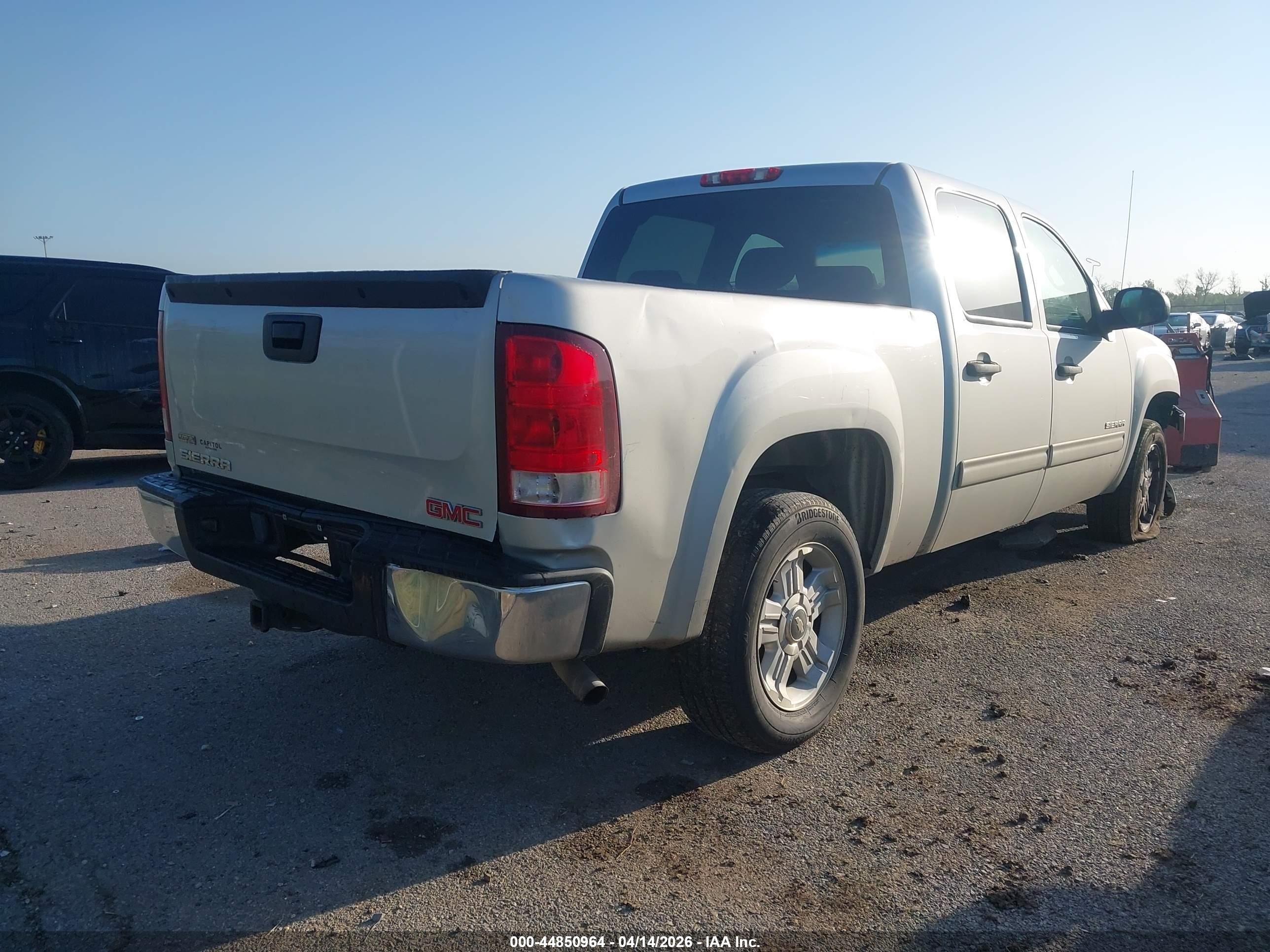 2011 Gmc Sierra 1500 Sl Silver vin: 3GTP1UEA6BG363597