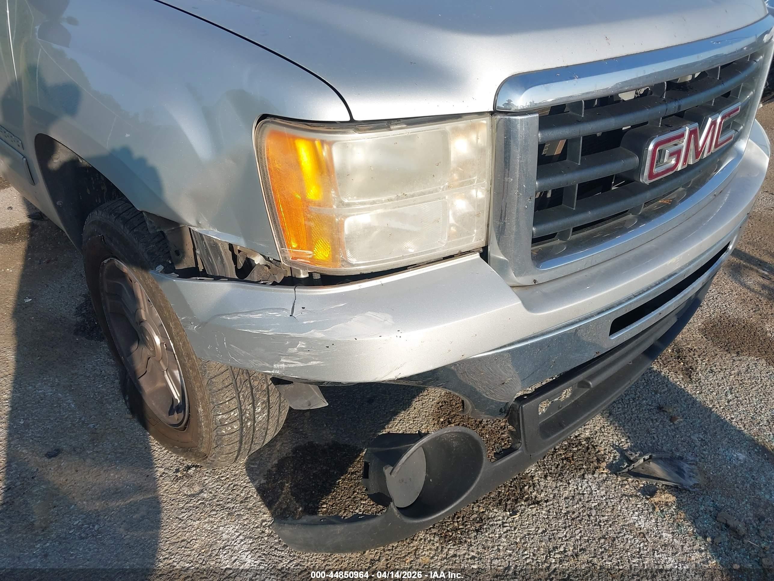 2011 Gmc Sierra 1500 Sl Silver vin: 3GTP1UEA6BG363597