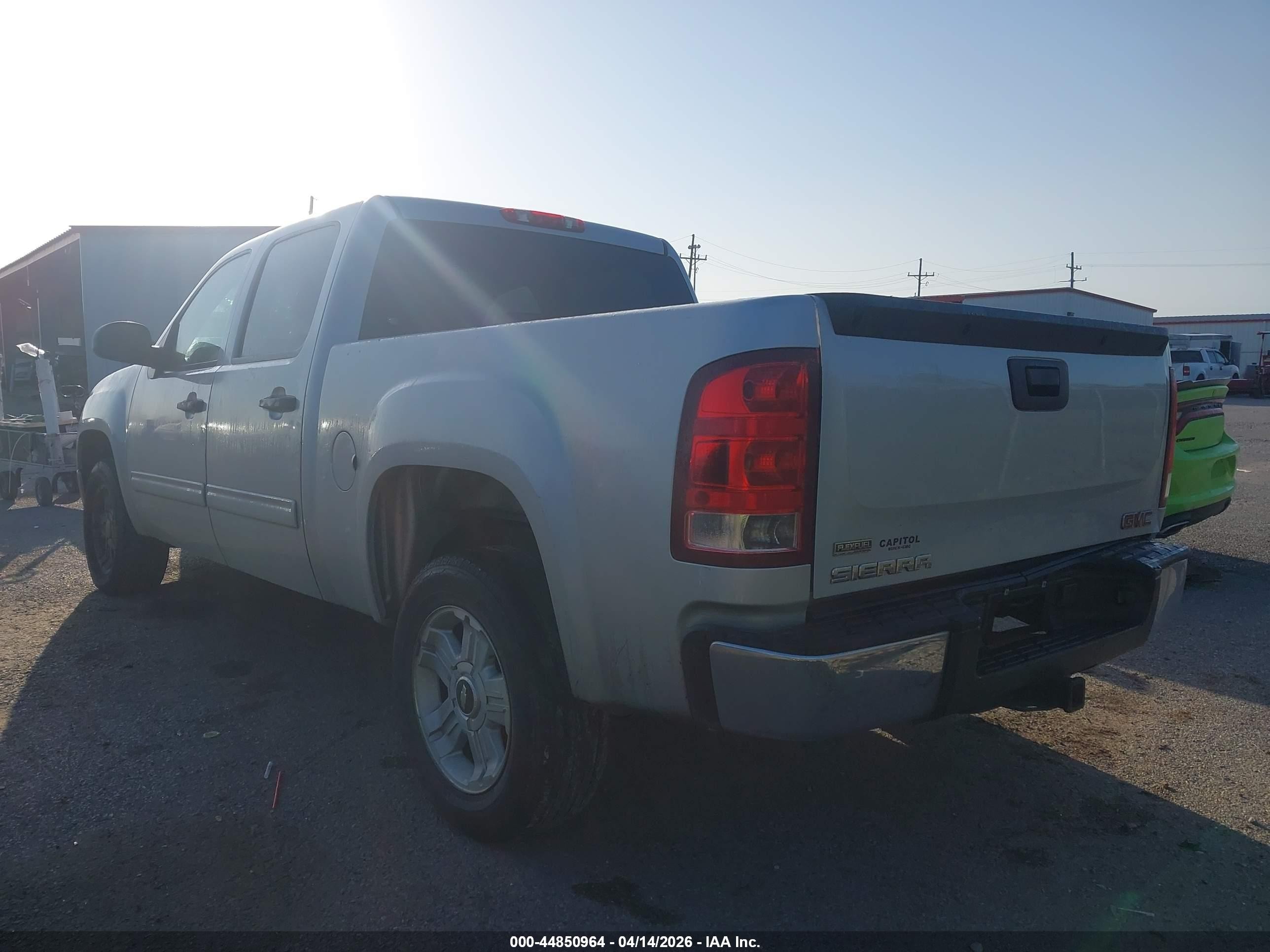 2011 Gmc Sierra 1500 Sl Silver vin: 3GTP1UEA6BG363597