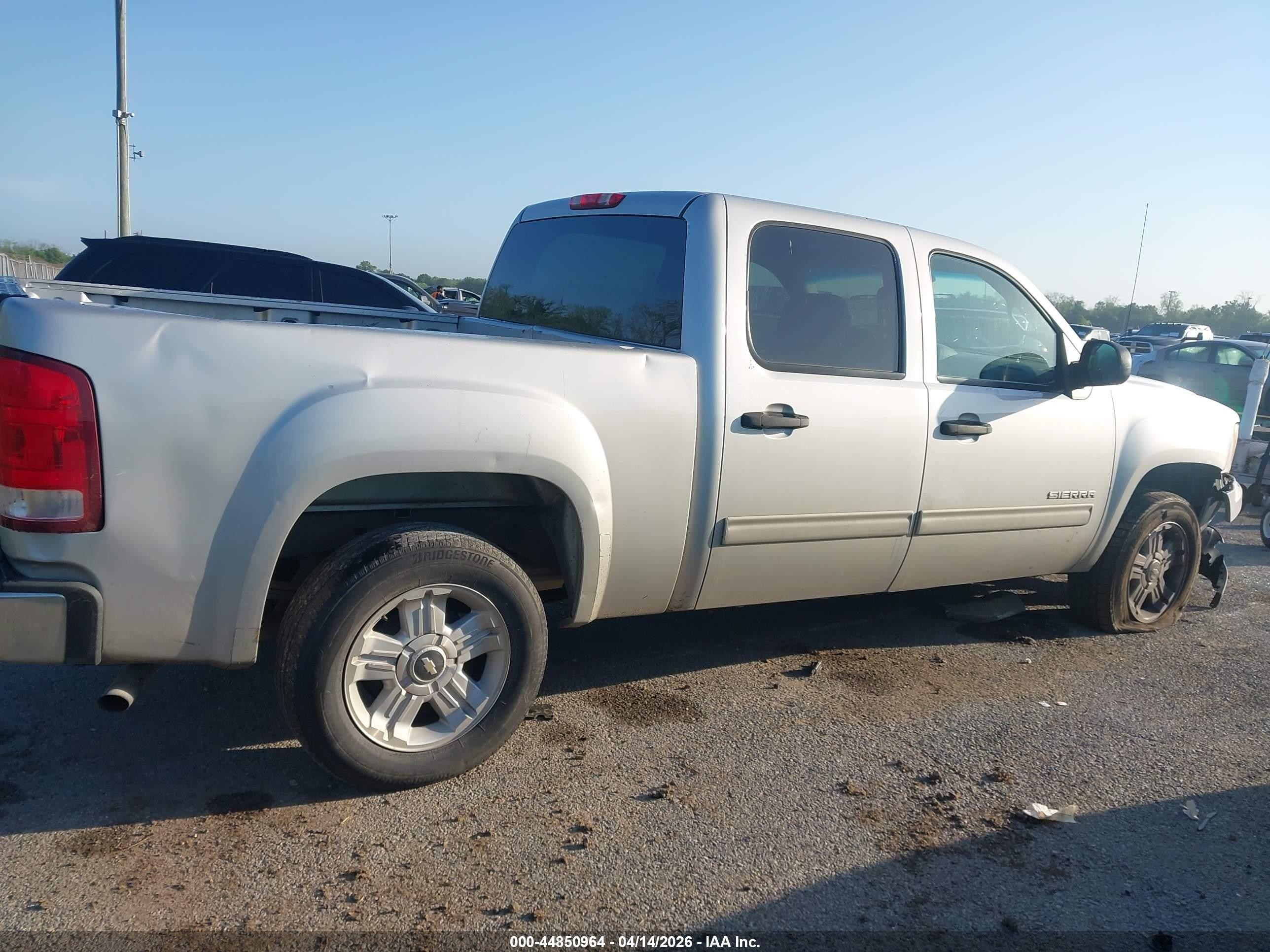 2011 Gmc Sierra 1500 Sl Silver vin: 3GTP1UEA6BG363597