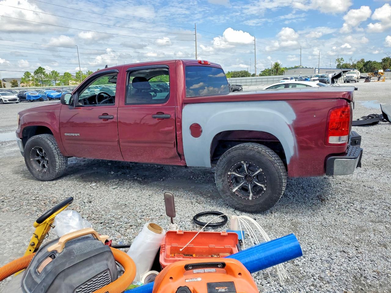 2013 Gmc Sierra C1500 Sl Бордовый vin: 3GTP1UEA6DG172670