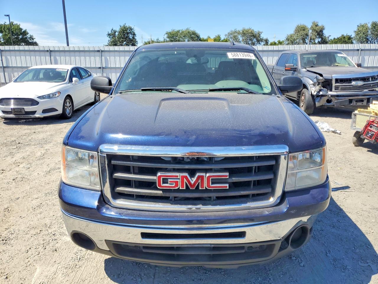 2011 Gmc Sierra C1500 Sl Blue vin: 3GTP1UEA9BG125937