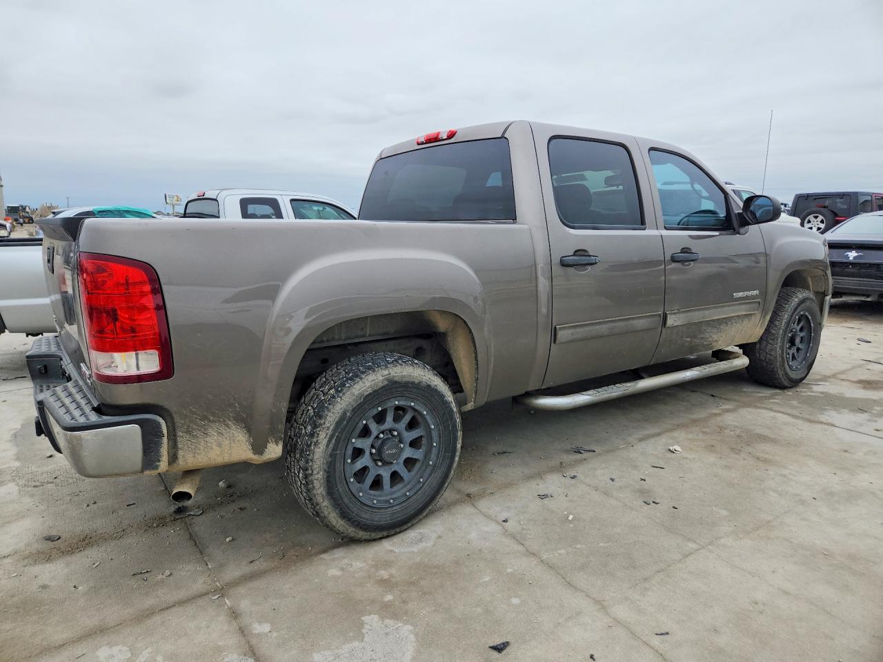 2012 Gmc Sierra C1500 Sl Серый vin: 3GTP1UEA9CG299685