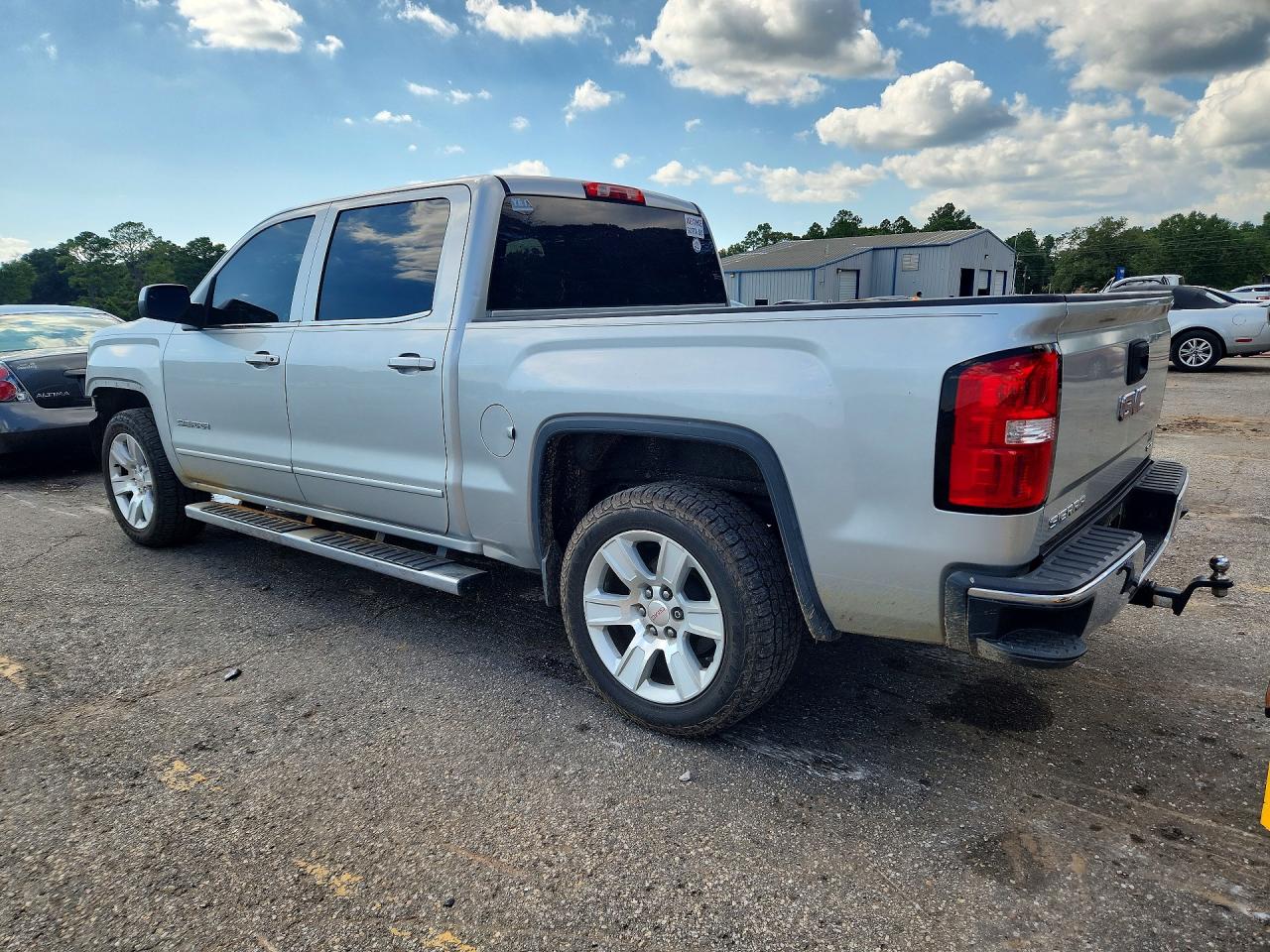 2014 Gmc Sierra C1500 Sle Silver vin: 3GTP1UEC0EG473535