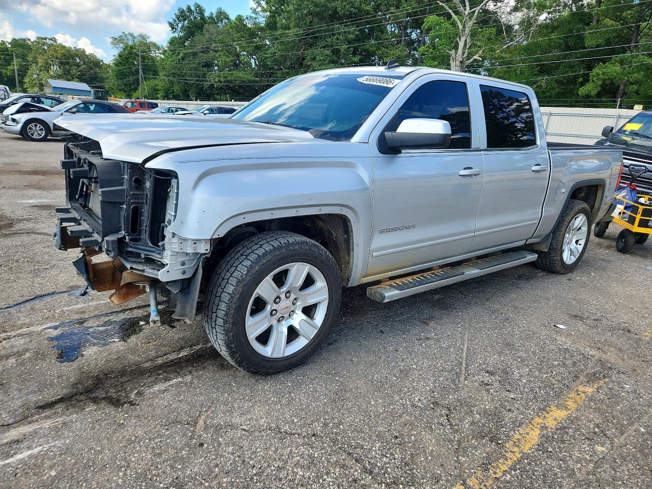 2014 Gmc Sierra C1500 Sle Silver vin: 3GTP1UEC0EG473535
