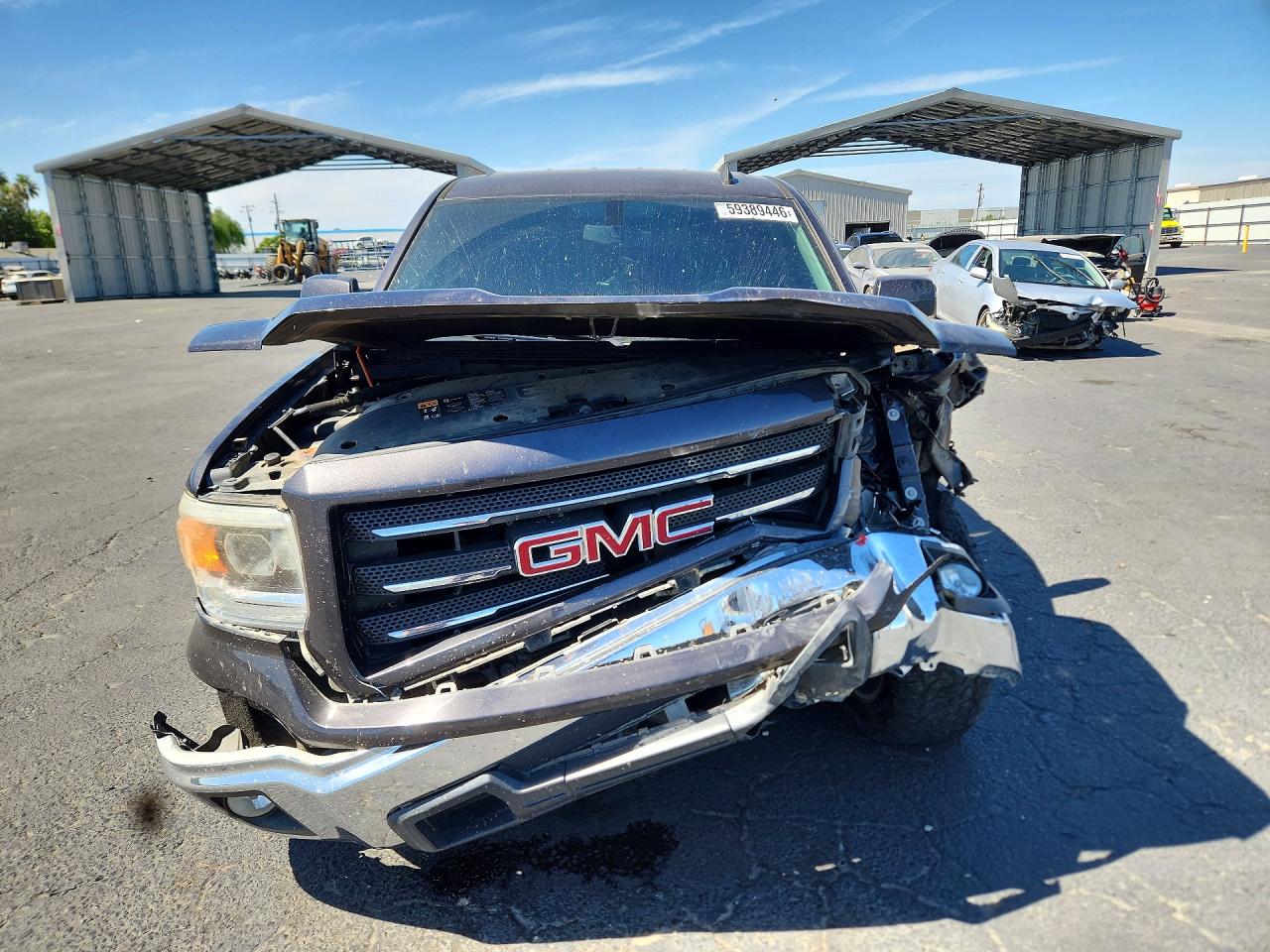 2014 Gmc Sierra C1500 Sle Gray vin: 3GTP1UEC0EG521387