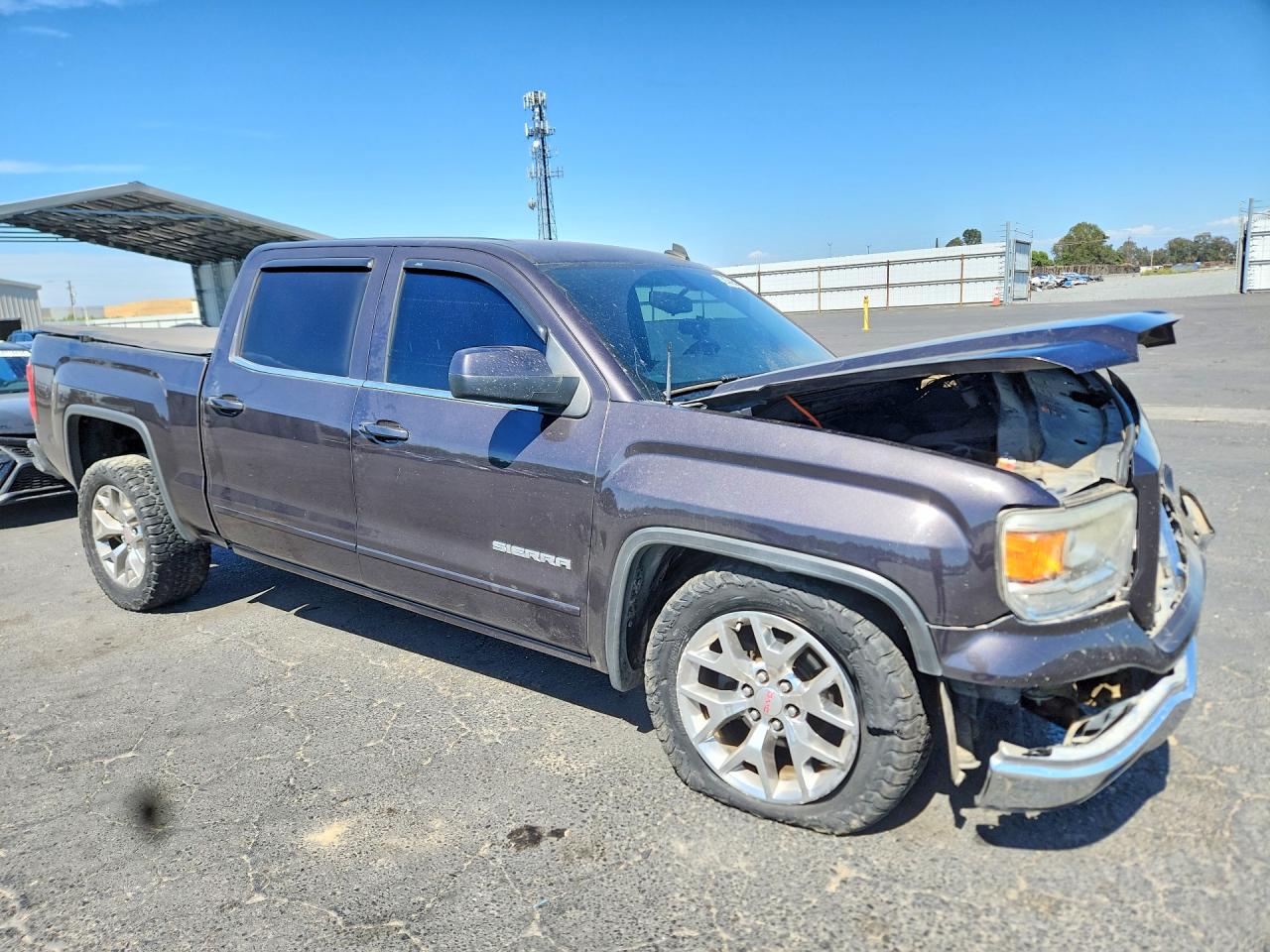 2014 Gmc Sierra C1500 Sle Gray vin: 3GTP1UEC0EG521387