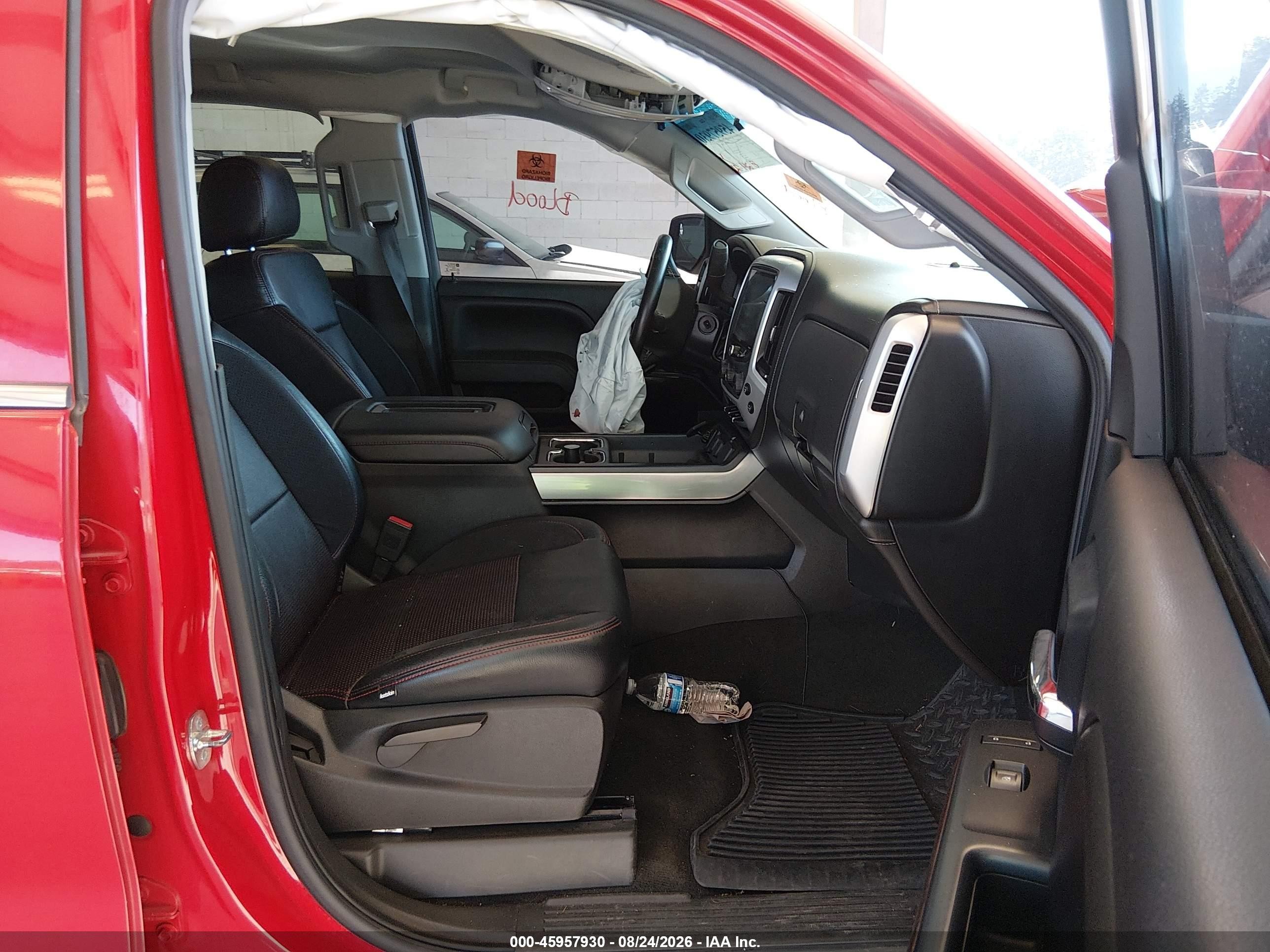 2015 Gmc Sierra 1500 Sle Красный vin: 3GTP1UEC0FG225495