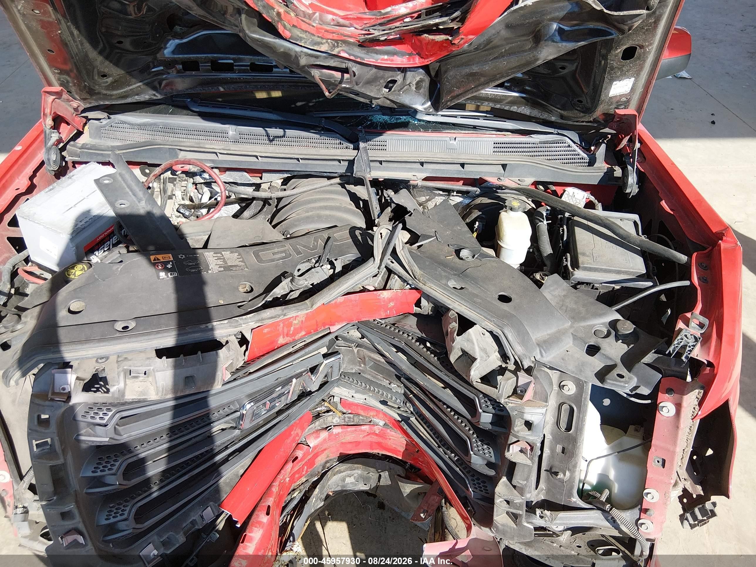 2015 Gmc Sierra 1500 Sle Красный vin: 3GTP1UEC0FG225495