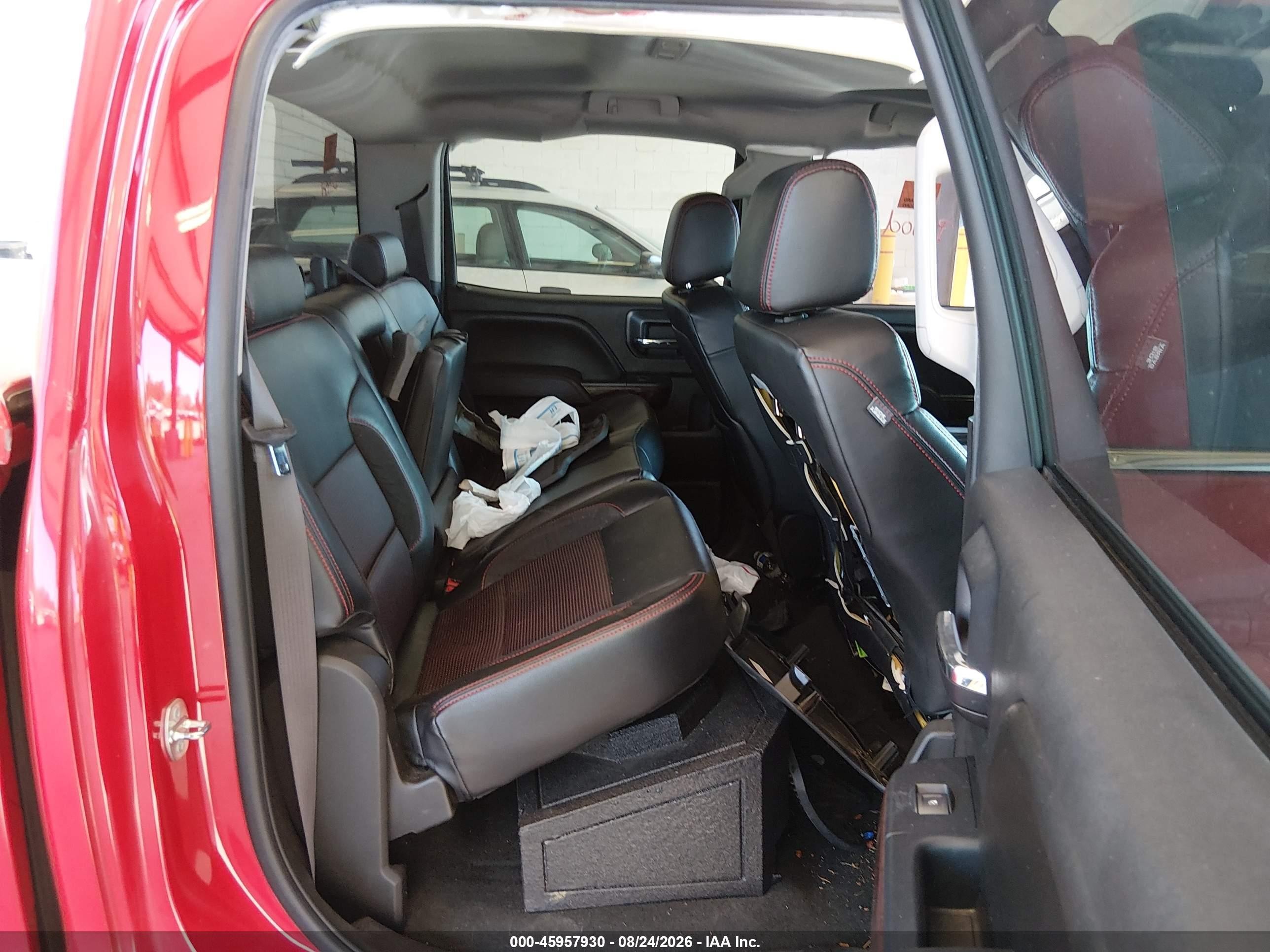 2015 Gmc Sierra 1500 Sle Красный vin: 3GTP1UEC0FG225495