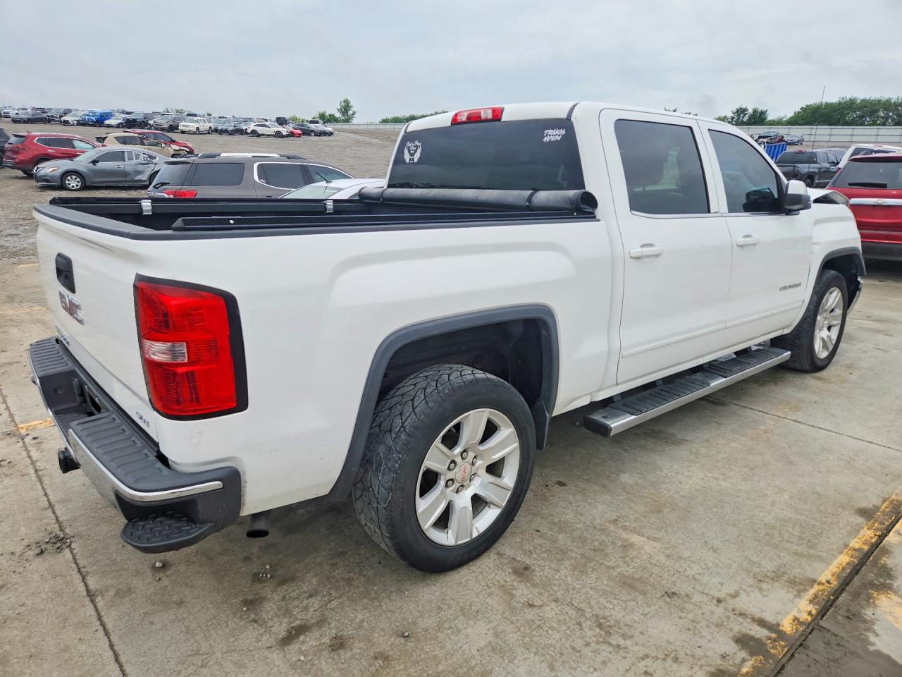 2014 Gmc Sierra C1500 Sle White vin: 3GTP1UEC1EG161059