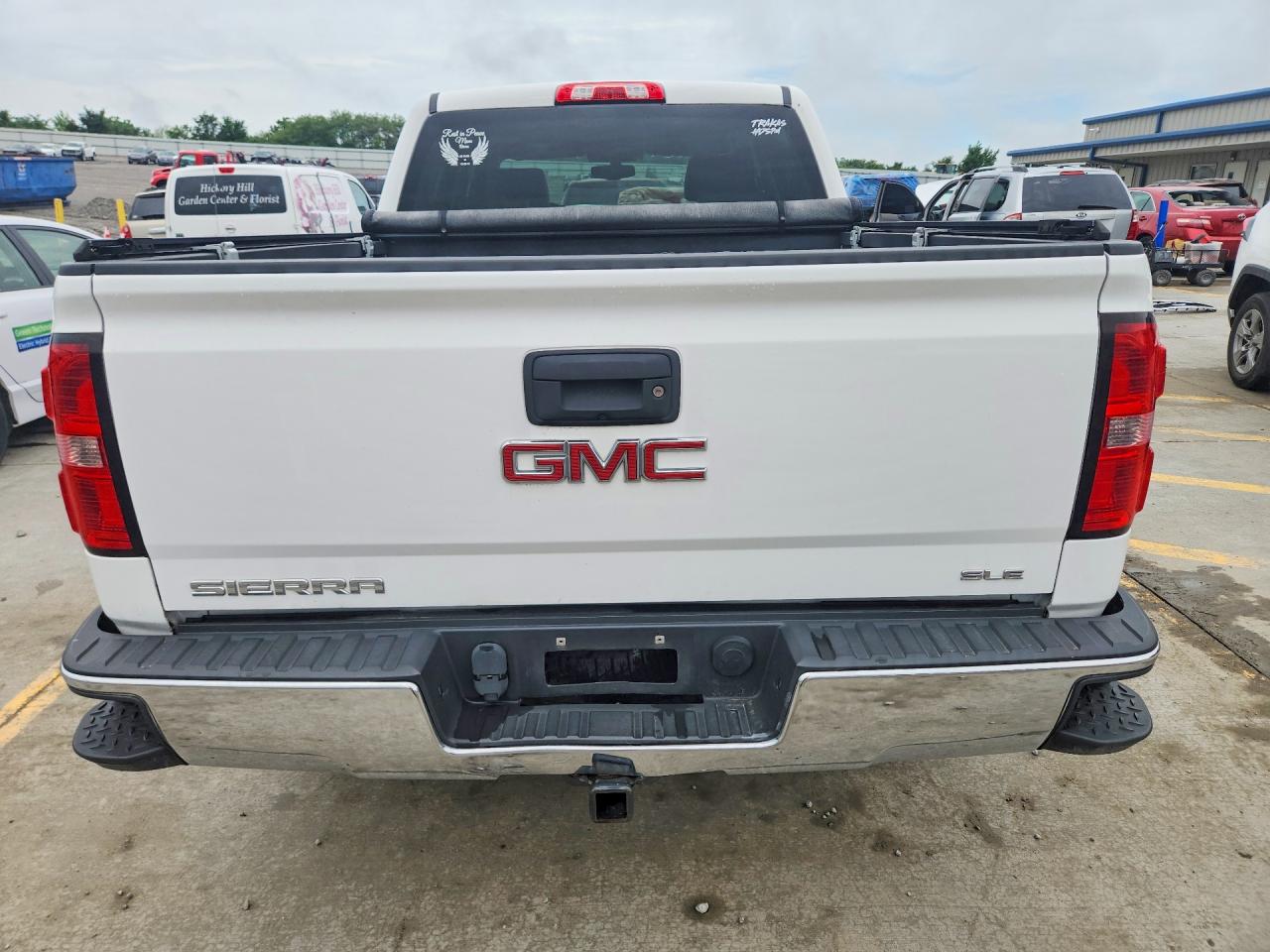 2014 Gmc Sierra C1500 Sle White vin: 3GTP1UEC1EG161059