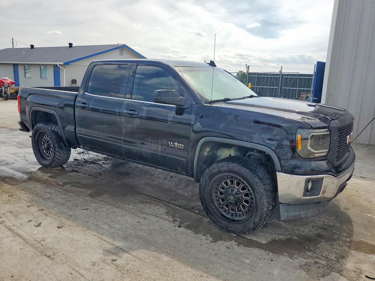 2015 Gmc Sierra C1500 Sle Black vin: 3GTP1UEC1FG121209