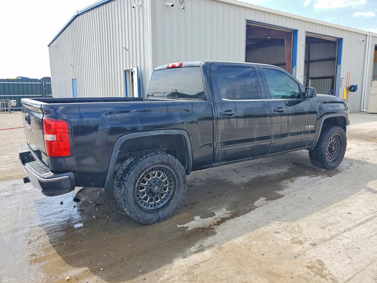 2015 Gmc Sierra C1500 Sle Black vin: 3GTP1UEC1FG121209