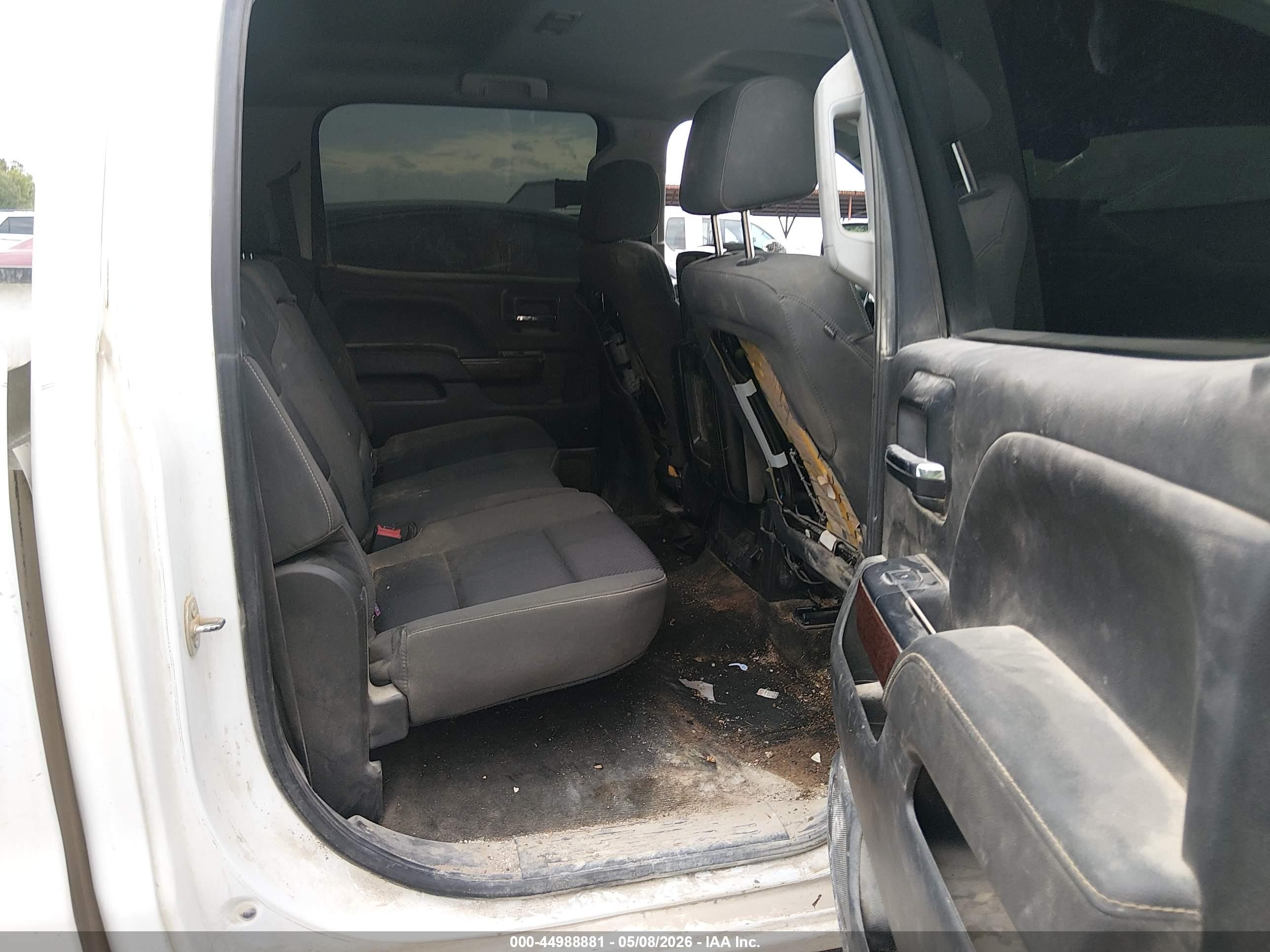 2015 Gmc Sierra 1500 Sle White vin: 3GTP1UEC1FG428122