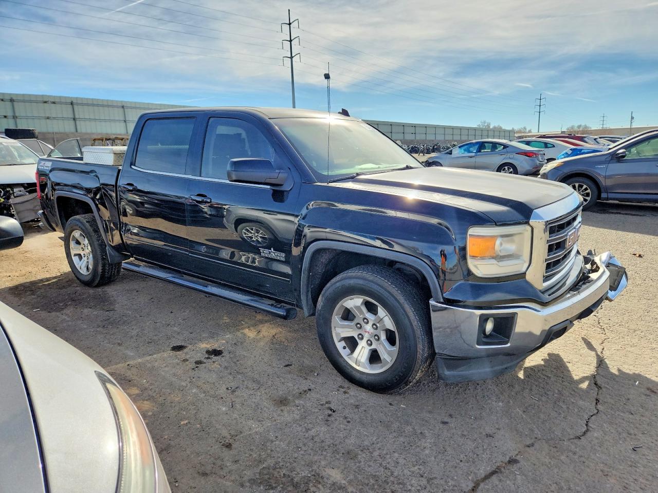 2014 Gmc Sierra C1500 Sle Black vin: 3GTP1UEC3EG305789