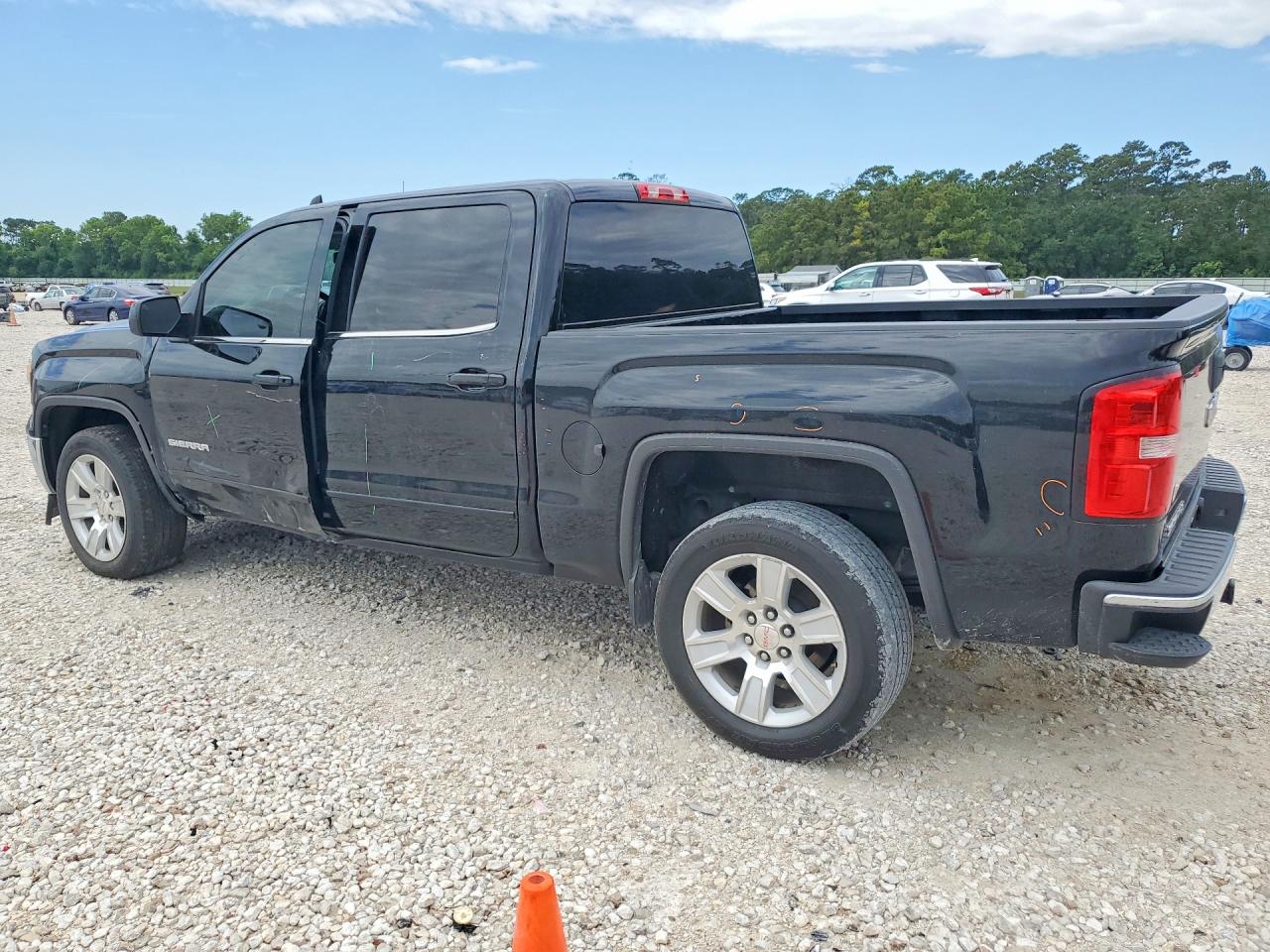 2015 Gmc Sierra C1500 Sle Black vin: 3GTP1UEC3FG110499