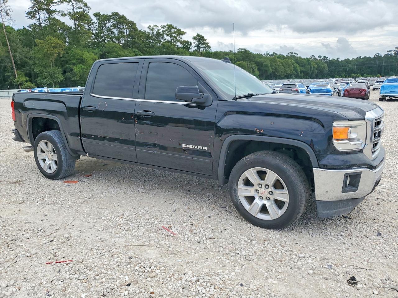 2015 Gmc Sierra C1500 Sle Black vin: 3GTP1UEC3FG110499