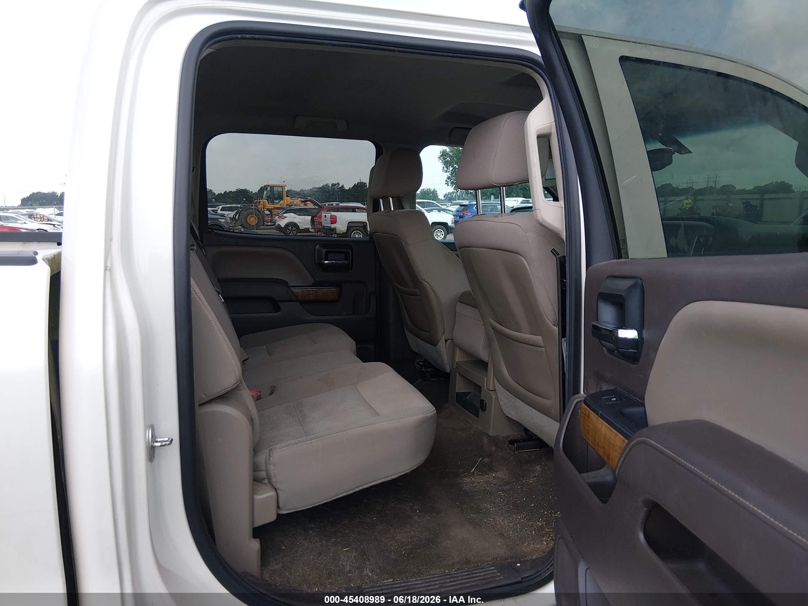 2015 Gmc Sierra 1500 Sle White vin: 3GTP1UEC3FG165843
