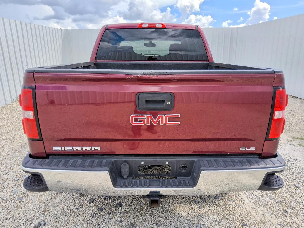 2015 Gmc Sierra C1500 Sle Red vin: 3GTP1UEC3FG296237