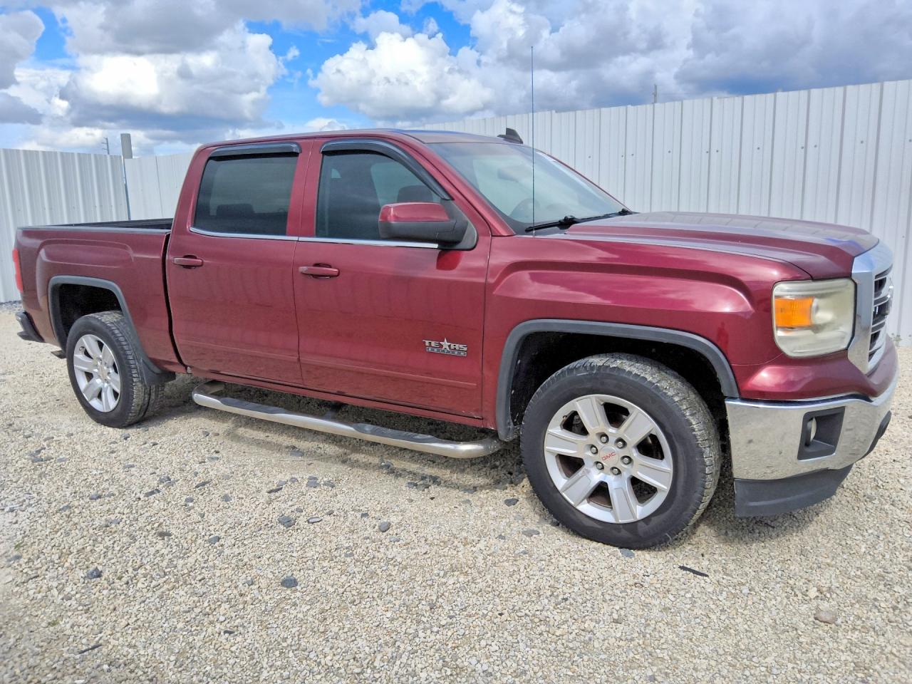 2015 Gmc Sierra C1500 Sle Red vin: 3GTP1UEC3FG296237