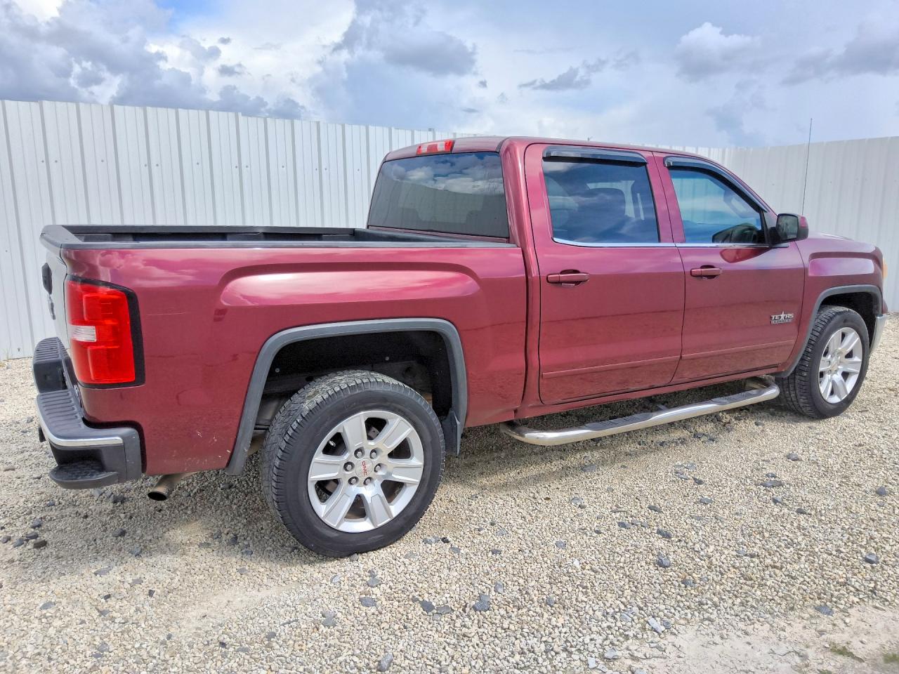 2015 Gmc Sierra C1500 Sle Red vin: 3GTP1UEC3FG296237