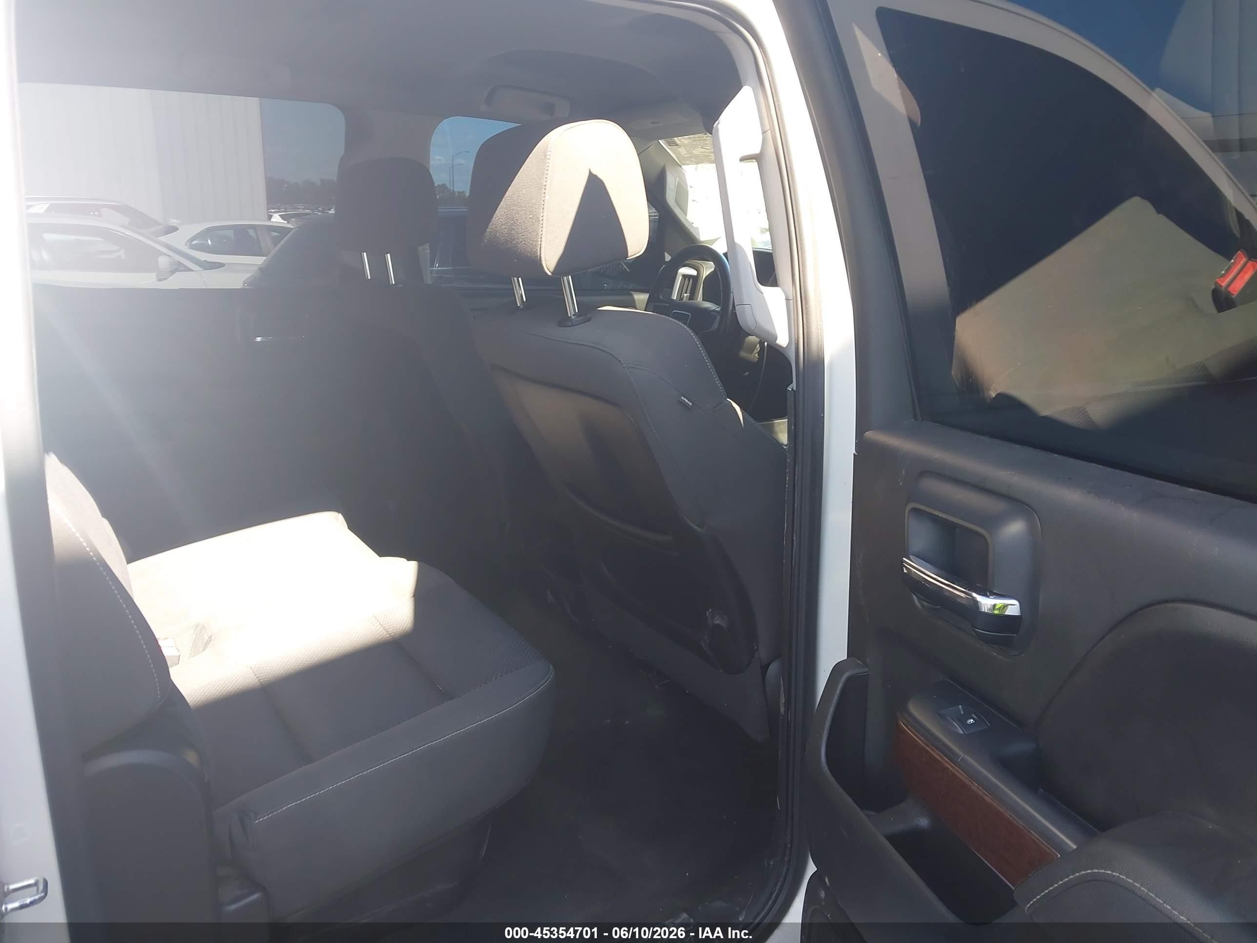 2015 Gmc Sierra 1500 Sle White vin: 3GTP1UEC3FG346361