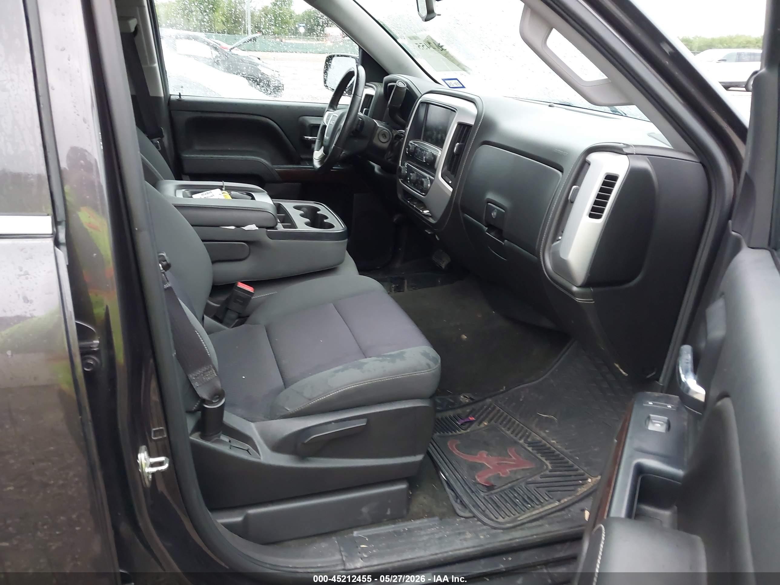 2015 Gmc Sierra 1500 Sle Gray vin: 3GTP1UEC3FG515052
