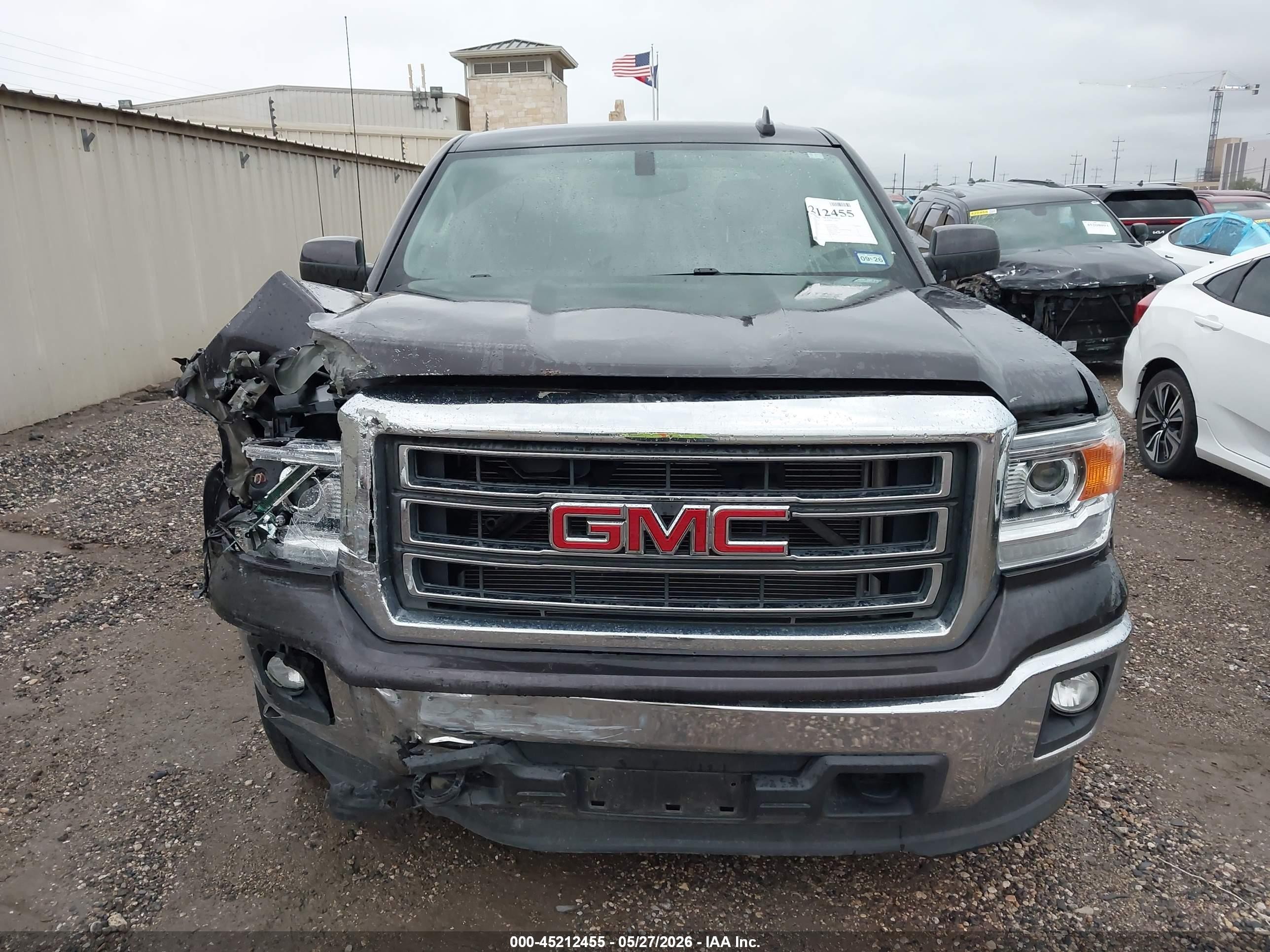 2015 Gmc Sierra 1500 Sle Gray vin: 3GTP1UEC3FG515052