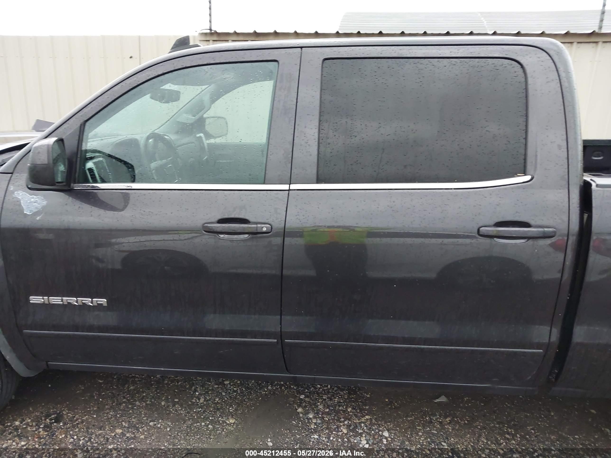 2015 Gmc Sierra 1500 Sle Gray vin: 3GTP1UEC3FG515052