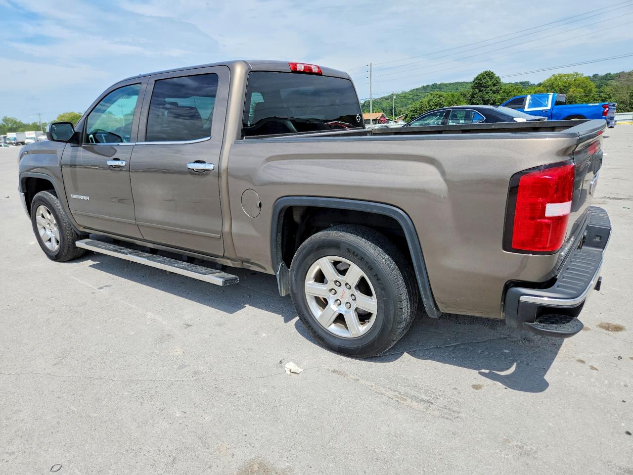 2014 Gmc Sierra C1500 Sle Brown vin: 3GTP1UEC4EG229211