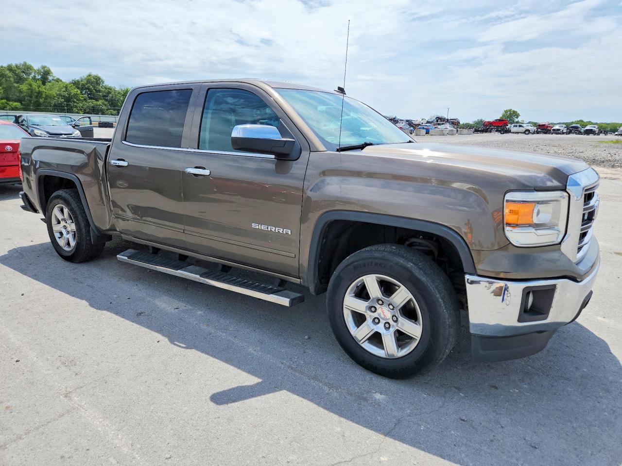 2014 Gmc Sierra C1500 Sle Brown vin: 3GTP1UEC4EG229211
