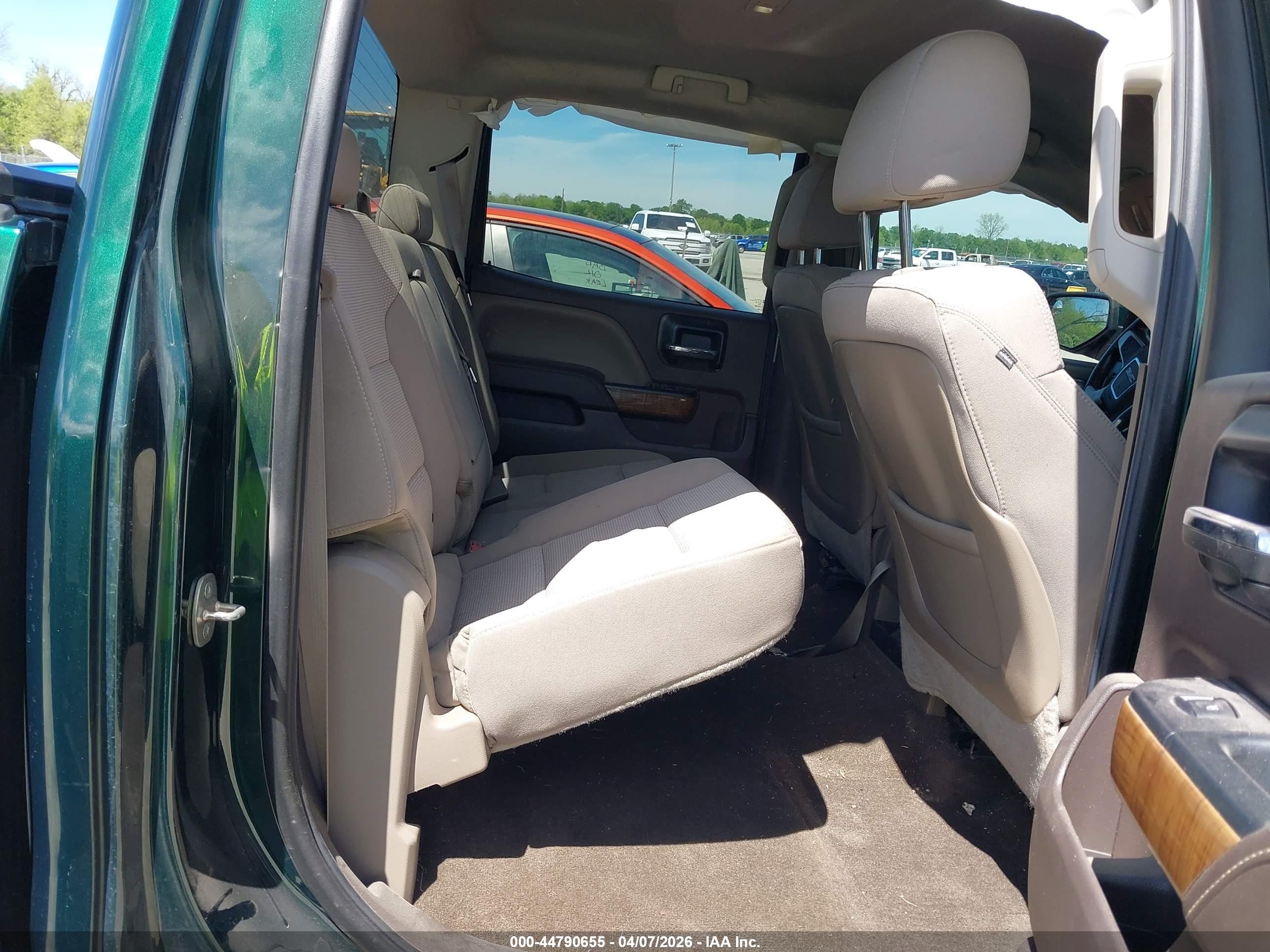 2014 Gmc Sierra 1500 Sle Зеленый vin: 3GTP1UEC4EG435063