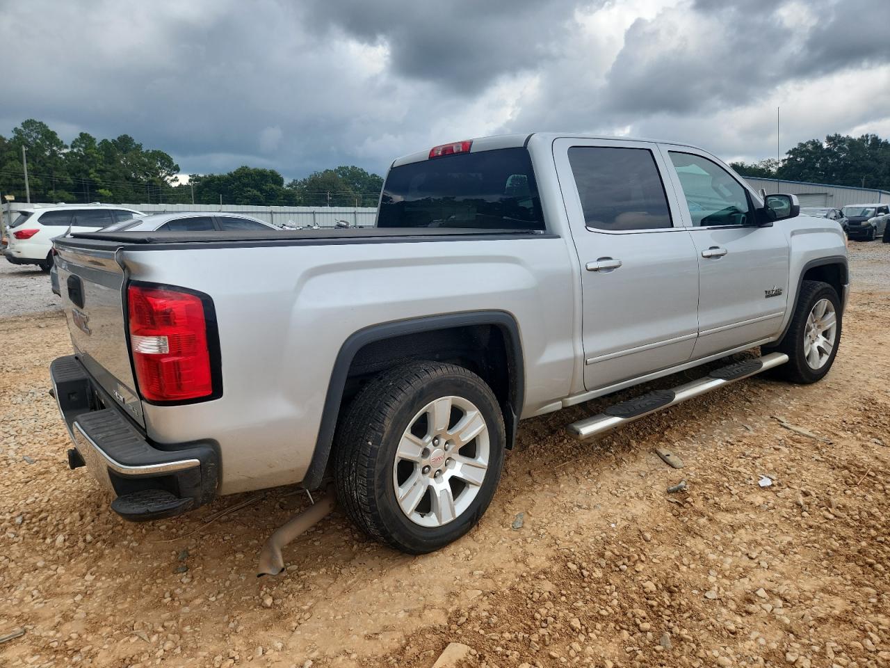 2015 Gmc Sierra C1500 Sle Silver vin: 3GTP1UEC4FG243059