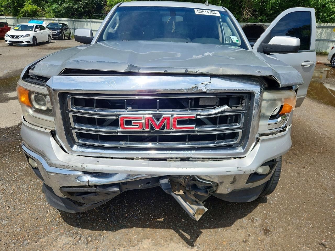 2014 Gmc Sierra C1500 Sle Silver vin: 3GTP1UEC5EG328880