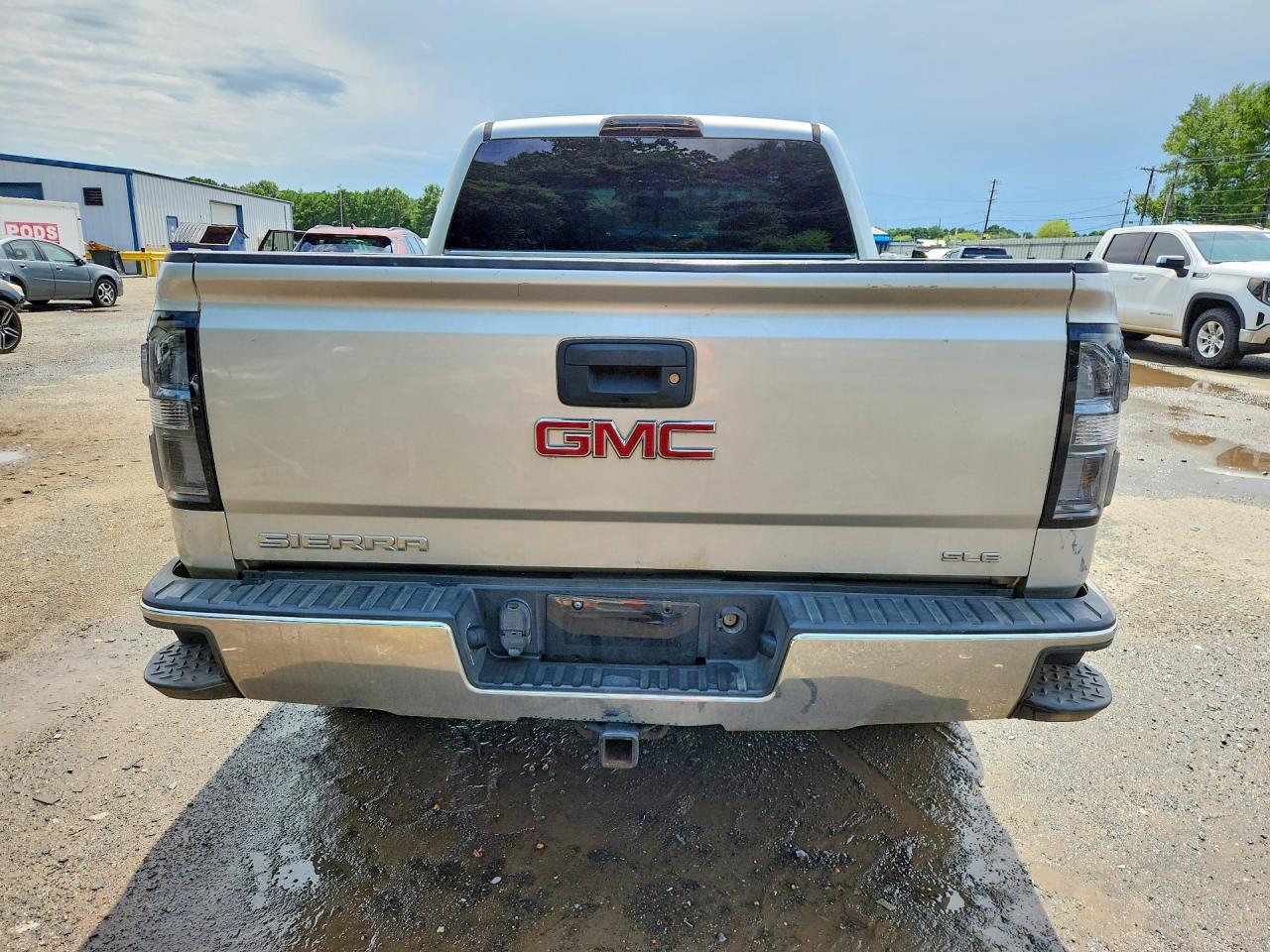 2014 Gmc Sierra C1500 Sle Silver vin: 3GTP1UEC5EG328880