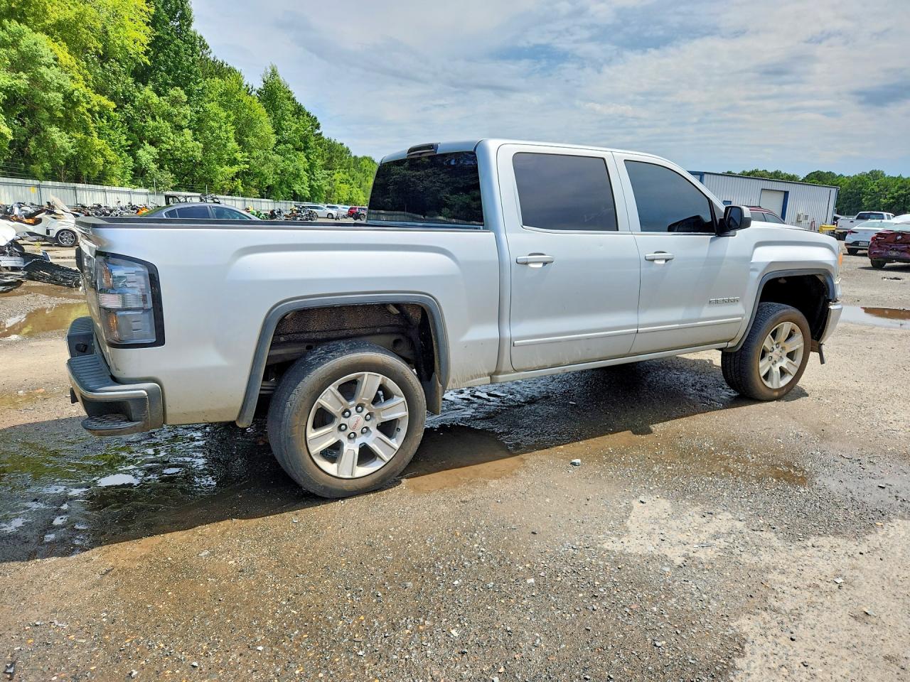 2014 Gmc Sierra C1500 Sle Silver vin: 3GTP1UEC5EG328880