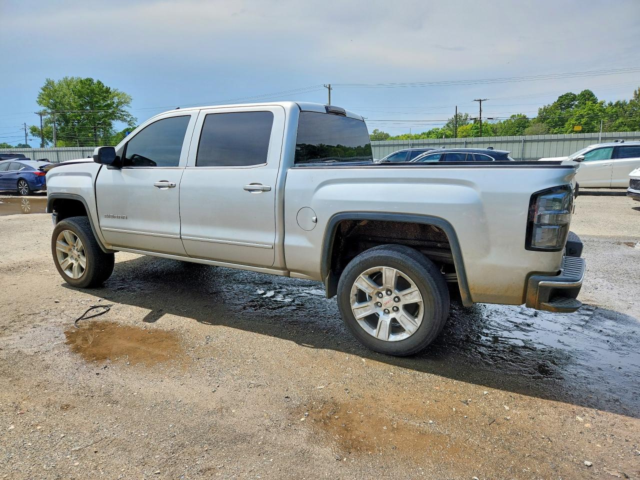 2014 Gmc Sierra C1500 Sle Silver vin: 3GTP1UEC5EG328880