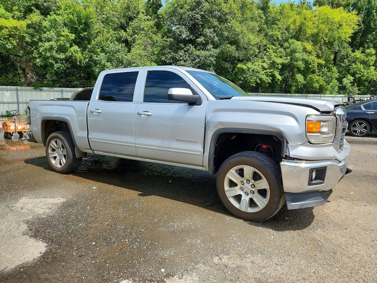 2014 Gmc Sierra C1500 Sle Silver vin: 3GTP1UEC5EG328880